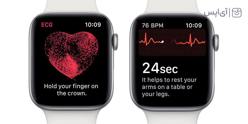 برنامه های اپل واچ + ECG