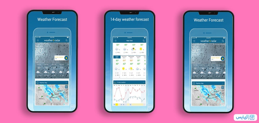 دانلود برنامه Weather & Radar Pro