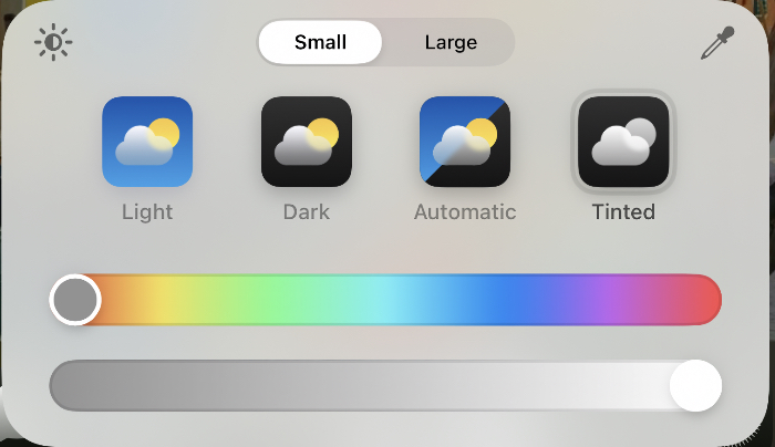 تغییر رنگ تم ایفون در iOS18