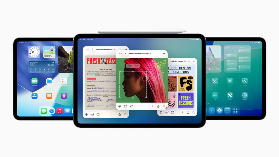 iPadOS 26 برگ برنده کنفرانس اپل