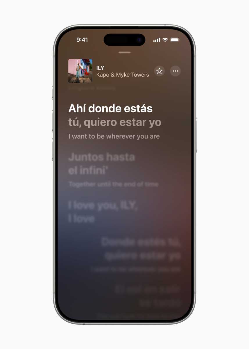 ترجمه زنده iOS 26