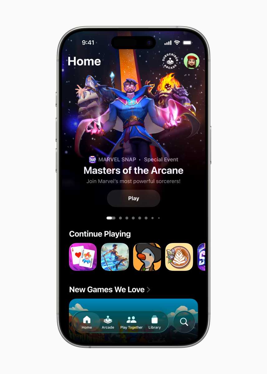 ویژگی گیمینگ iOS 26