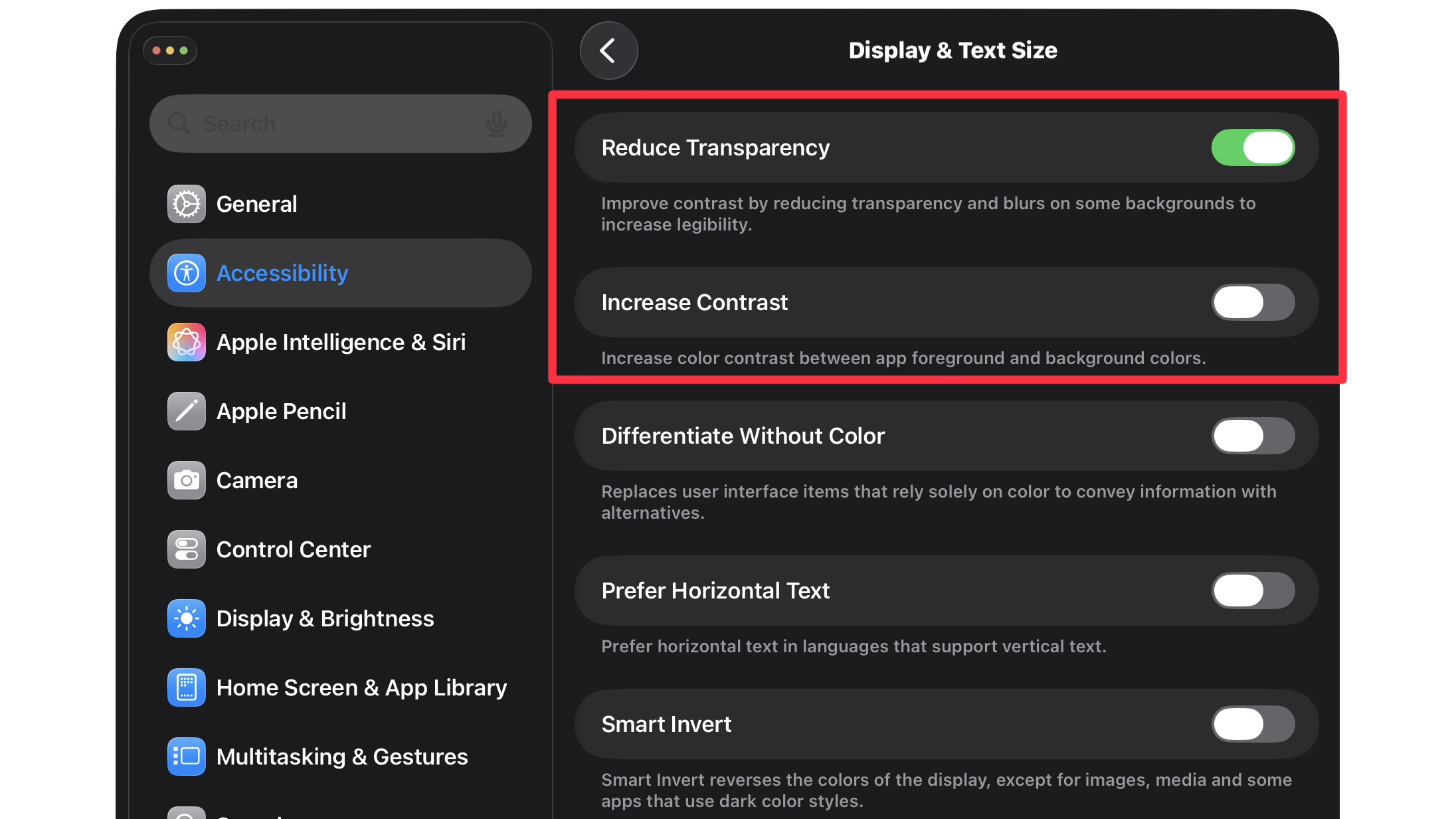 غیرفعال‌سازی Liquid Glass در iOS 26