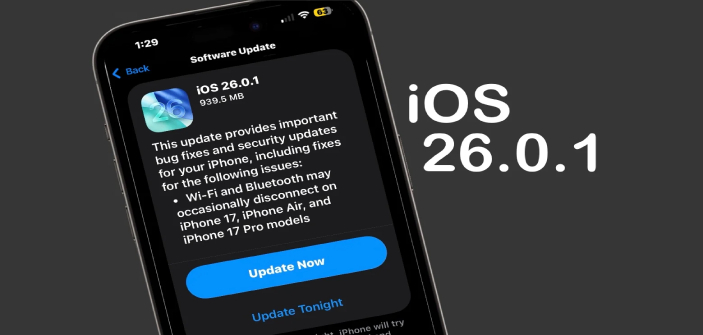 آپدیت iOS 26.0.1 منتشر شد
