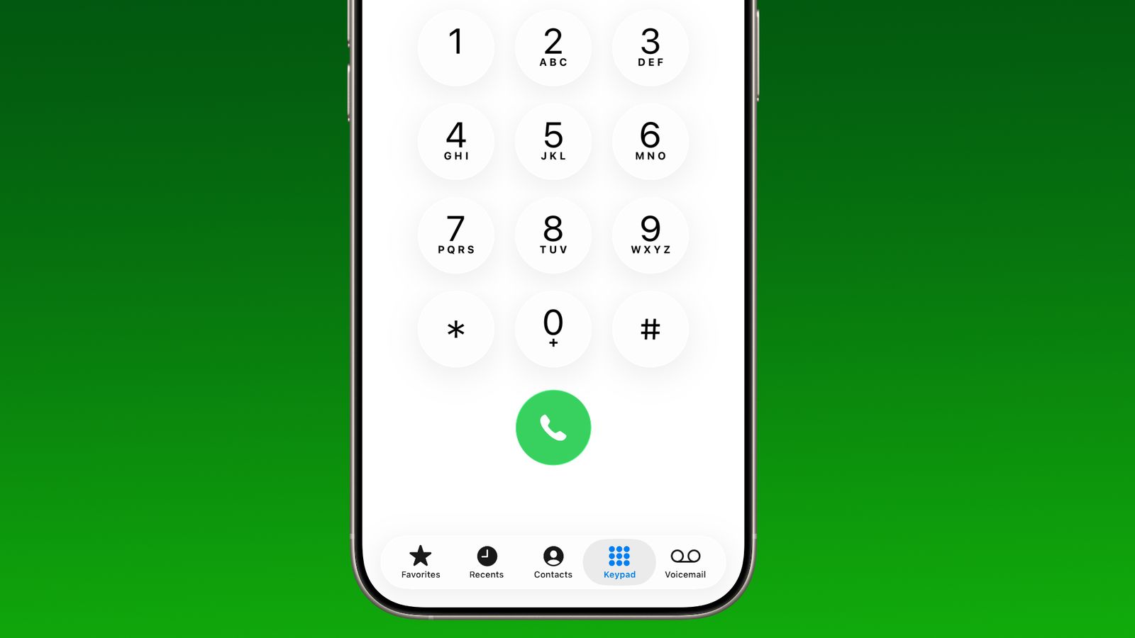 تغییر در اپ Phone در بتای iOS 26.1