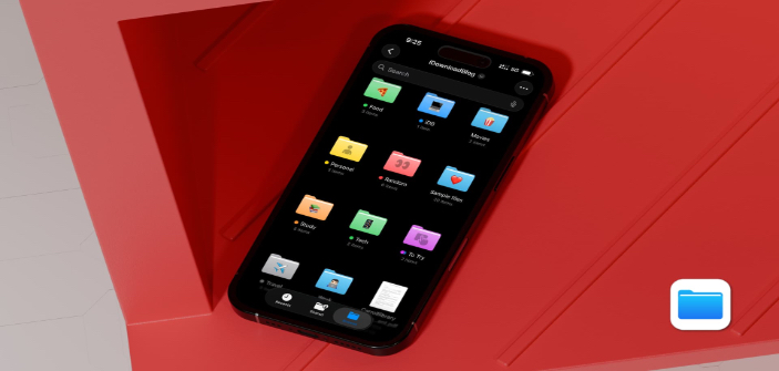 آموزش تغییر رنگ فولدر در iOS 26