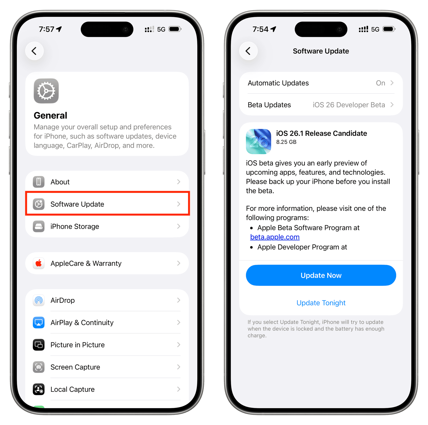 رفع مشکل کندی iOS 26 با آپدیت به آخرین نسخه