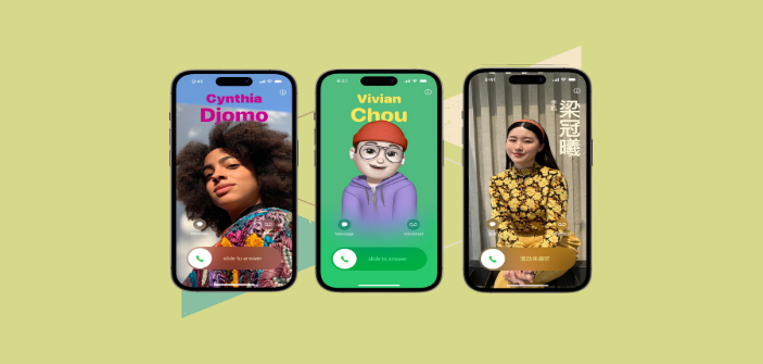 فعال سازی پوستر تماس آیفون