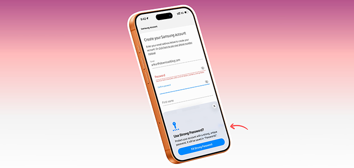پیشنهاد پسورد اپل